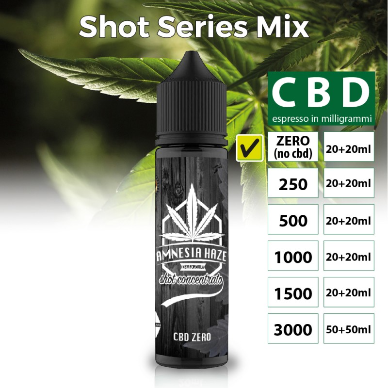 Liquido CBD Scomposto Cannabis Amnesia Haze - Vendita Online CbdWorld CBD  Concentrazione CBD ZERO Glicerina si